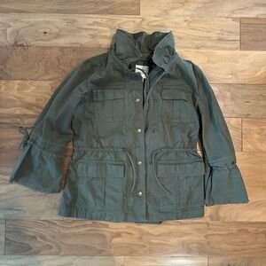 Olive Green Utility Jacket